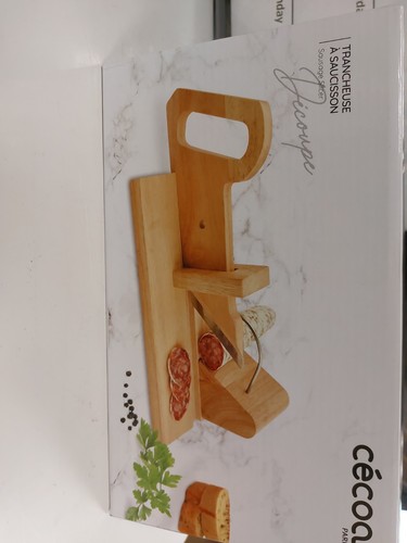 Wurstschneider aus holz - wurstschneider,